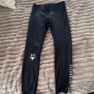 Under Armour Womens Black Hustle Leggings